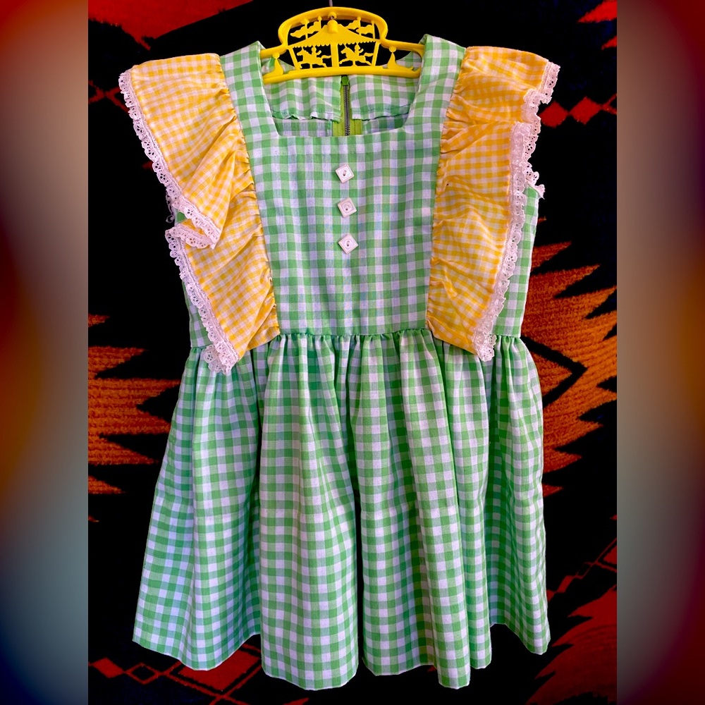 VTG 70’s Handmade Girls Dress!